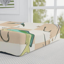 Load image into Gallery viewer, Bills and Thrills Crib Sheet