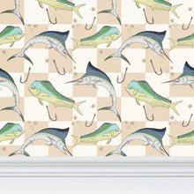 Load image into Gallery viewer, Retro Bills + Bulls Wallpaper