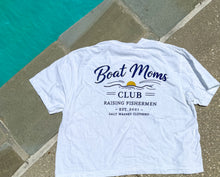 Load image into Gallery viewer, Boat Moms Club Boxy Tee