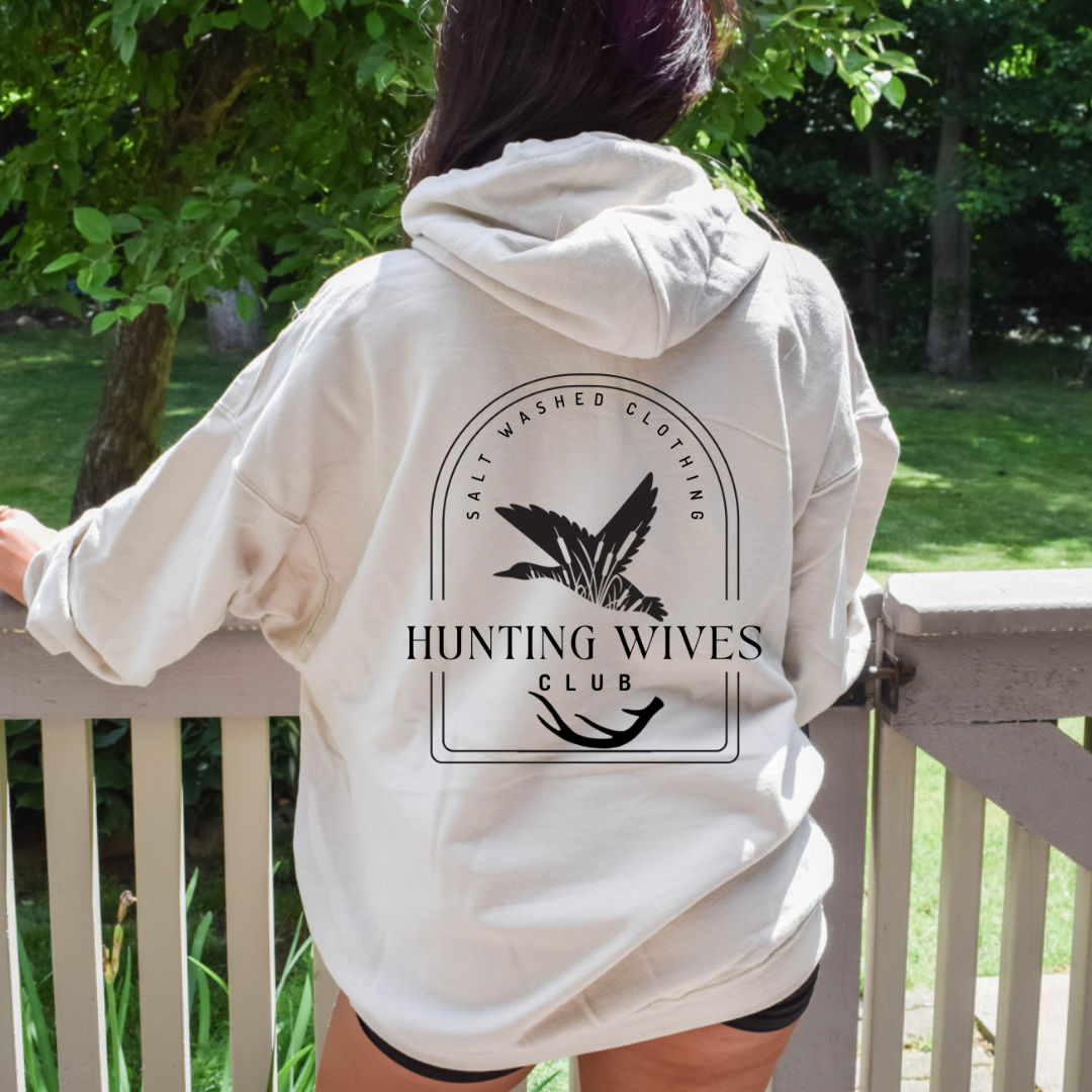 White 2024 hunting hoodie