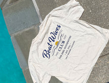 Load image into Gallery viewer, ⚓ Boat Wives Club Boxy Tee – Ivory