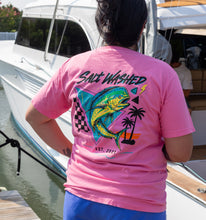 Load image into Gallery viewer, Retro Mahi Heavyweight Tee- Bubble Gum