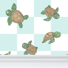 Load image into Gallery viewer, Shelly the Sea Turtle Wallpaper
