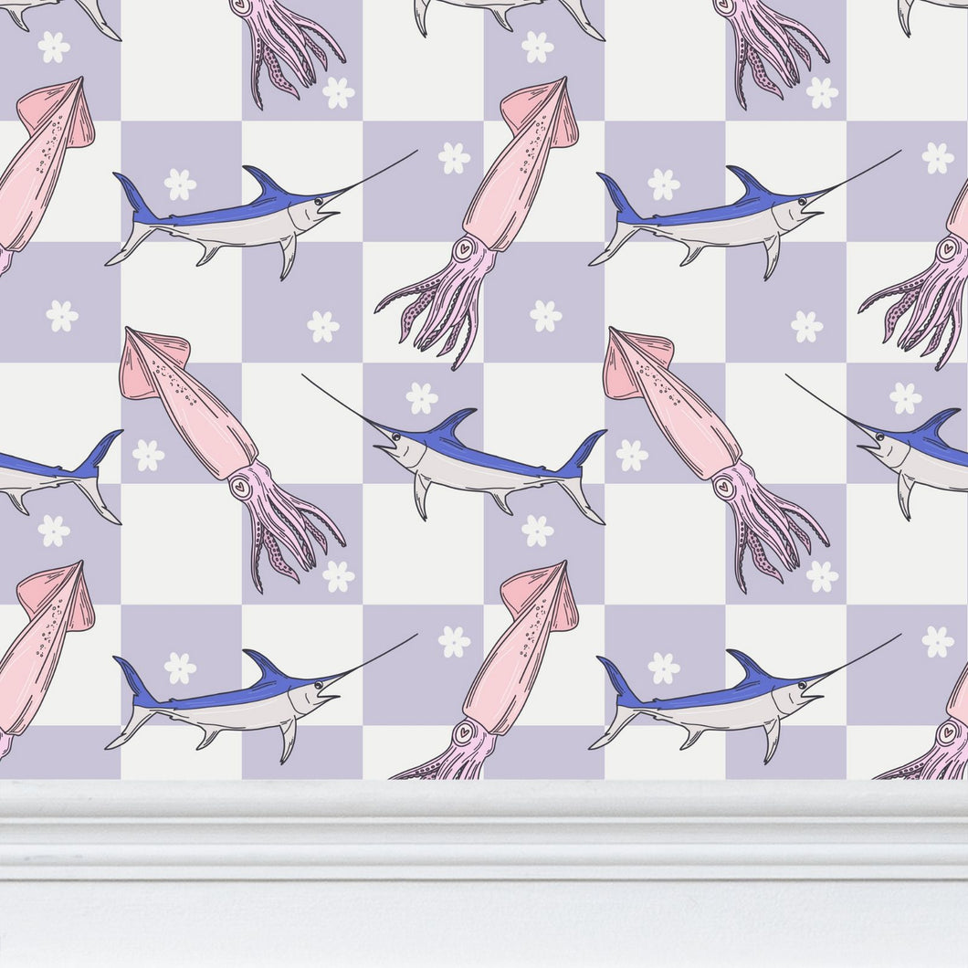 Swordfish Sweetheart Wallpaper