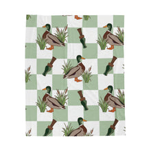 Load image into Gallery viewer, Mallard Plush Blanket
