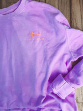 Load image into Gallery viewer, Bills + Thrills Neon Violet Crewneck
