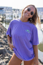 Load image into Gallery viewer, Neon Purple ✨Bills + Thrills✨ tee

