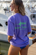 Load image into Gallery viewer, Neon Purple ✨Bills + Thrills✨ tee
