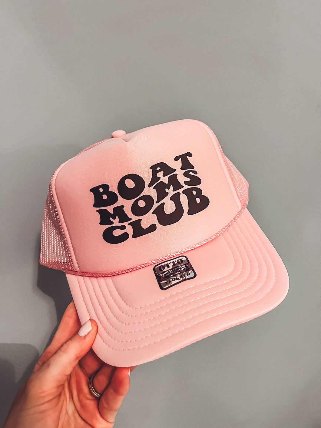 Boat Moms Club Trucker Hat