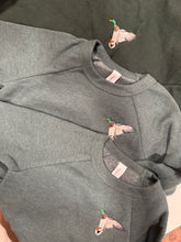 Load image into Gallery viewer, Kids Mallard Embroidered Crewneck🦆
