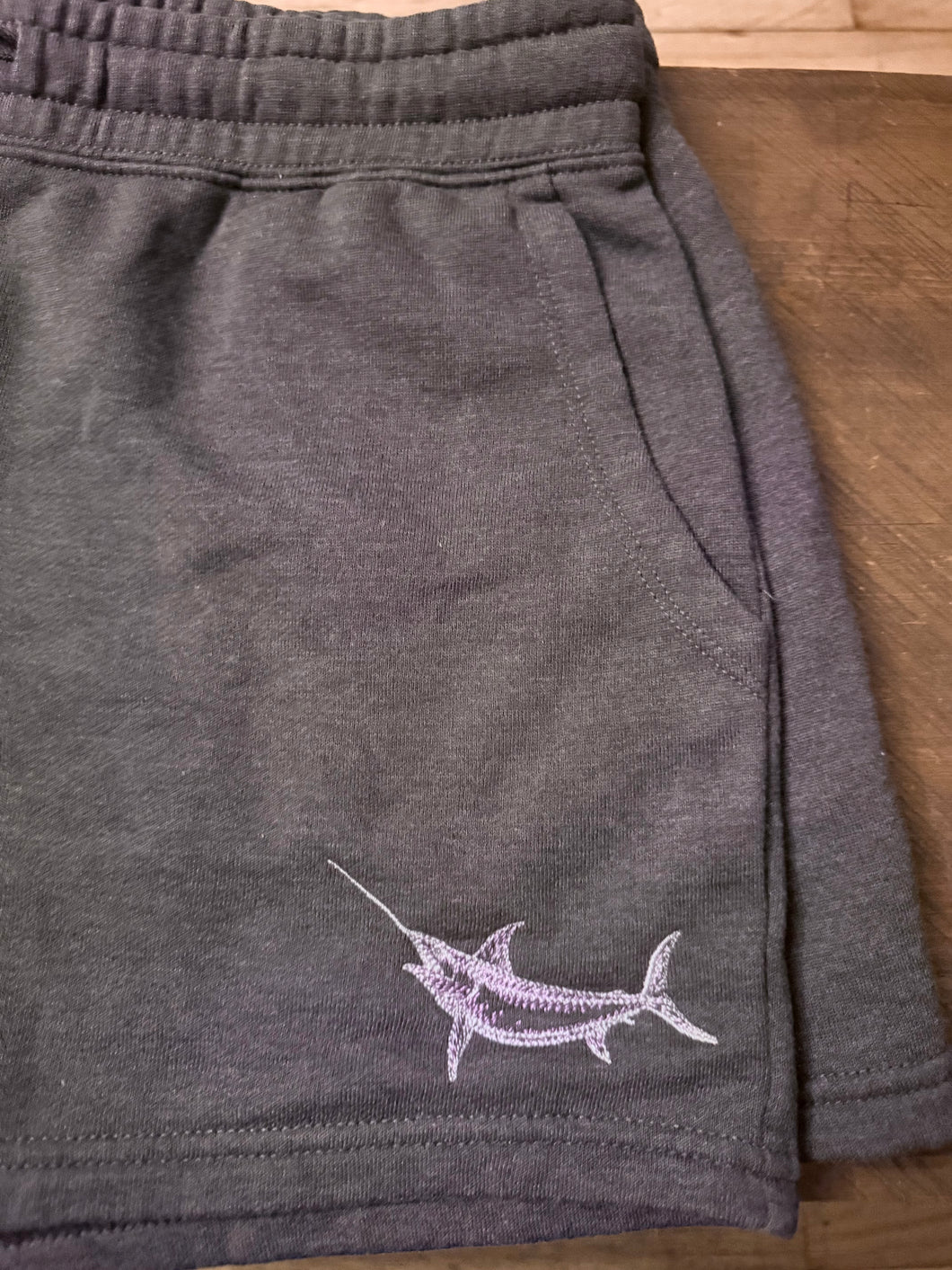 Women's Swordfish Embroidered Shorts