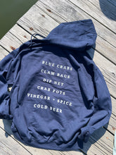 Load image into Gallery viewer, Blue Crab Hoodie

