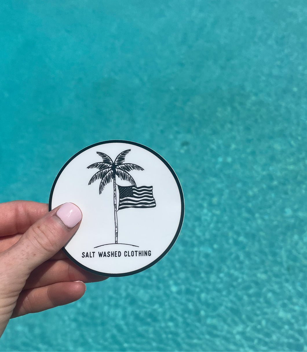 American Palm Decal